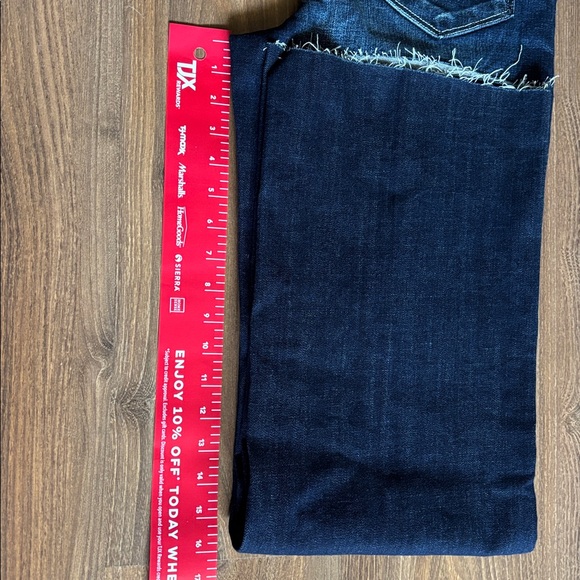 L'AGENCE Deep Indigo Flare Jeans - Picture 7 of 8